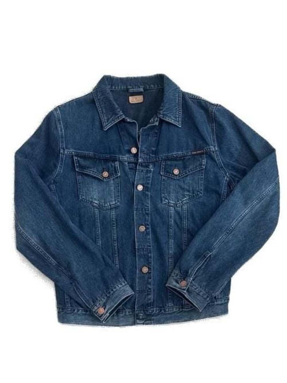 Nudie Jeans Co Billy Deep Indigo Denim Jacket Size M